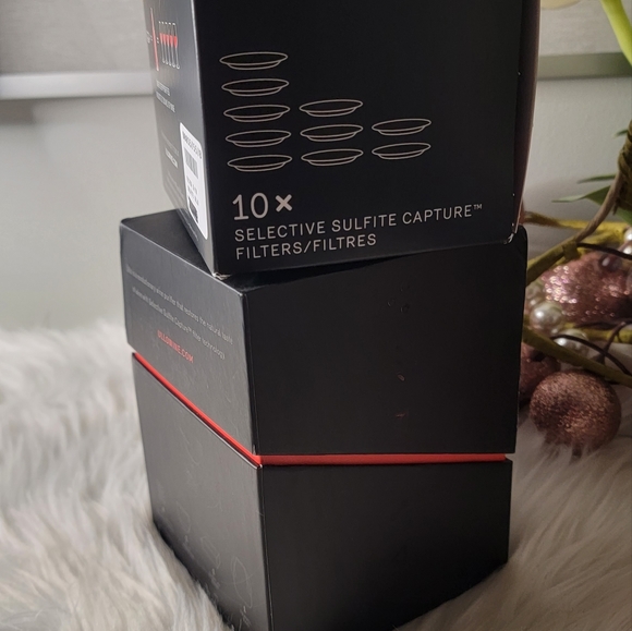 Bundle of 3Ullo Wine Purifier  Ullo Full Bottle Replacement Filter and Crate&Bar - Picture 7 of 13